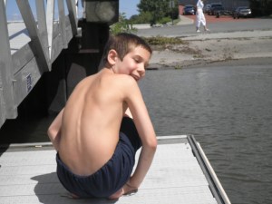 his mama's bony body and his daddy's tan