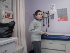 October:  visit to the juvenile arthritis doc - everything looks great!