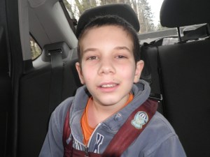 and a happy car ride