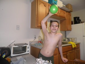 I can't believe how big he is!