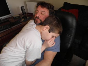 Jonah and daddy = love