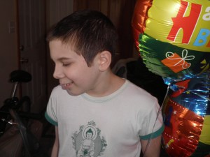 Who knows what skills and talents will emerge from our amazing boy?